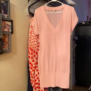 Forever 21 Pink Comfy Dress Size Medium